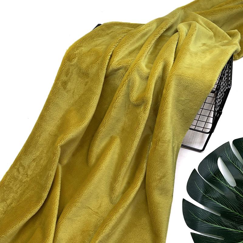 45x50 см удобная и мягкая ткань с ворсом 3 мм из полиэстера с кристаллами, супермягкая плюшевая ткань для шитья кукол