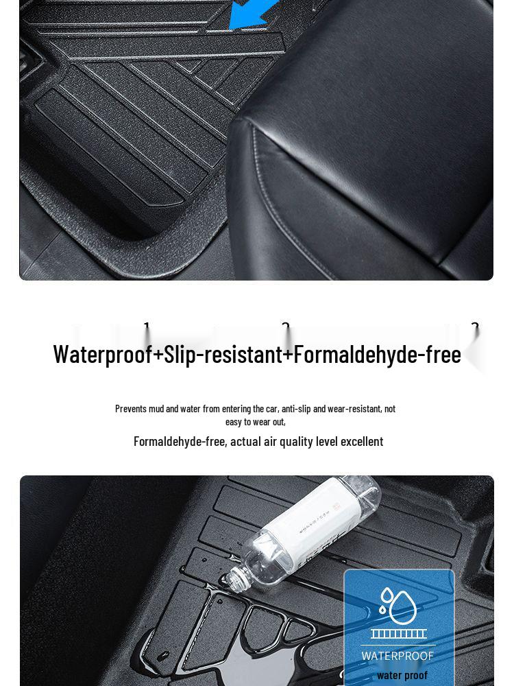 Индивидуальные автомобильные коврики для Soueast Motors DX7 - Дизайн из ТПЭ и витой