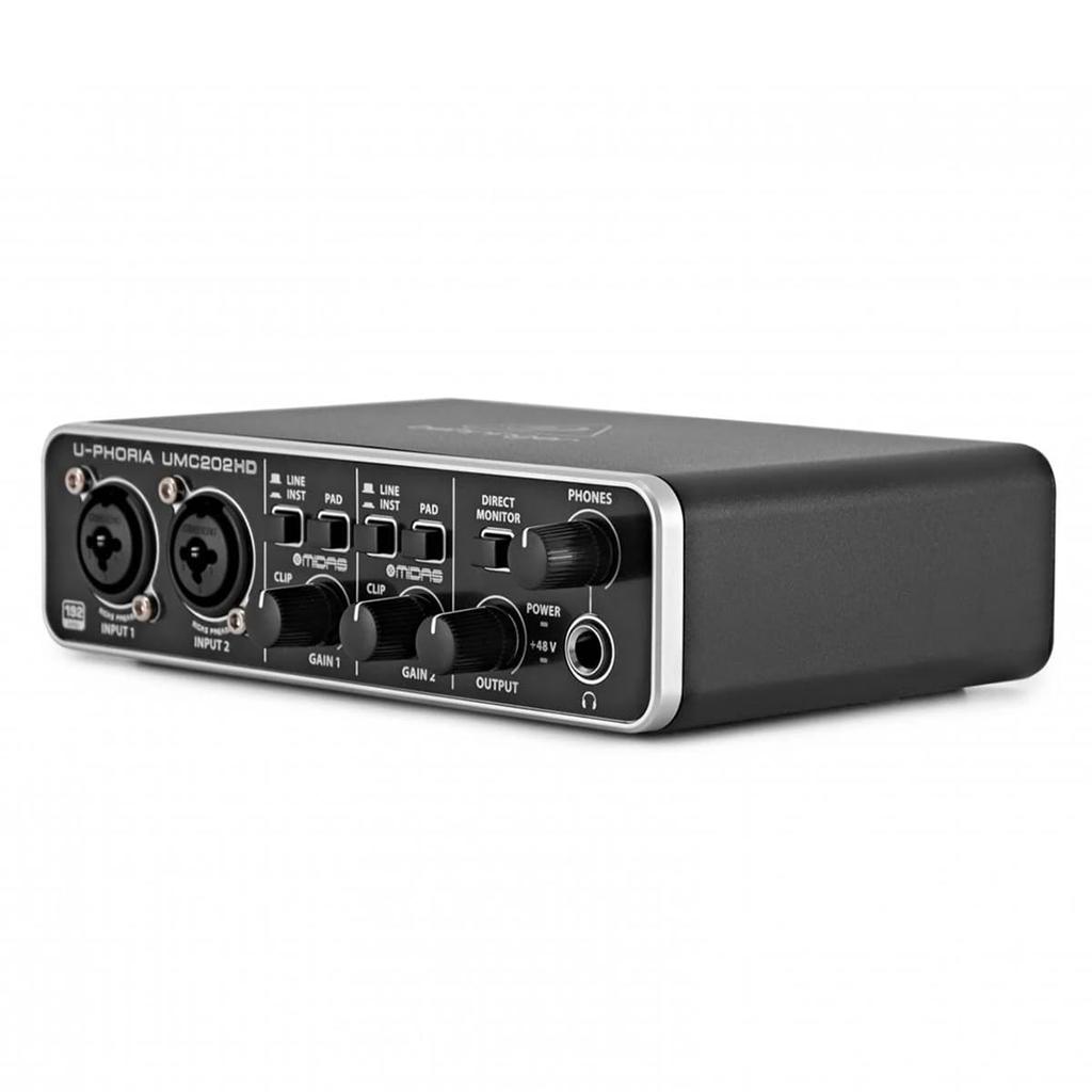 Behringer UMC202HD U-PHORIA 2-Channel