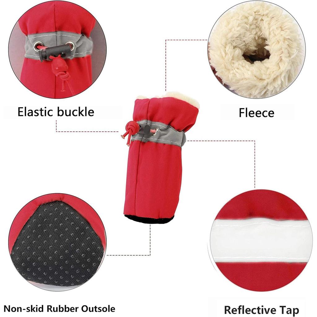 Обувь для собак, которая не спадает. Дышащая обувь с мягкой подошвой. Нескользящая обувь для ходьбы. Регулируемые чехлы для лап собак. Сапоги для кошек, непромокаемые.