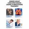 Breathing Trainer Fitness Exercise Trainer Hand-Held Exerciser Portable Muscle Trainer Improve Strength And Endurance Exercise Device