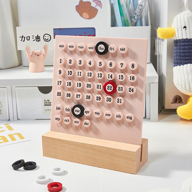 Ins Creative Time Perpetual Настольный календарь ручной акриловый настольный календарь
