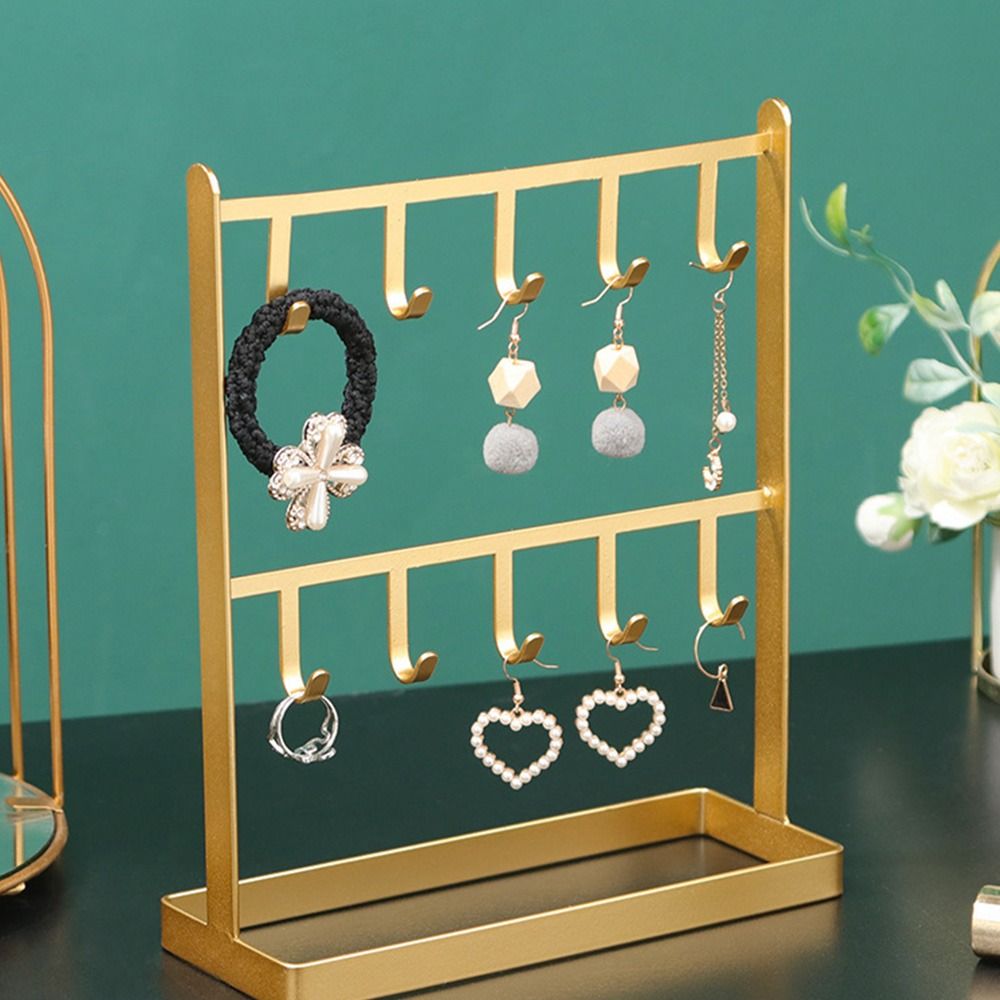 Fashion Accessories Jewelry Display Stand Key Chain Hanger Bracelet Holder Metal Jewelry Display