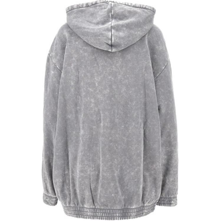 adidas Женская толстовка с капюшоном adidas Originals с логотипом Trefoil, серая IY8039