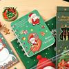 Student Writing Set Christmas Stationery for Kids, Santa Claus Snowman Gifts Patterns Print, Festive Holiday School Supplies Students Souvenirs Kids