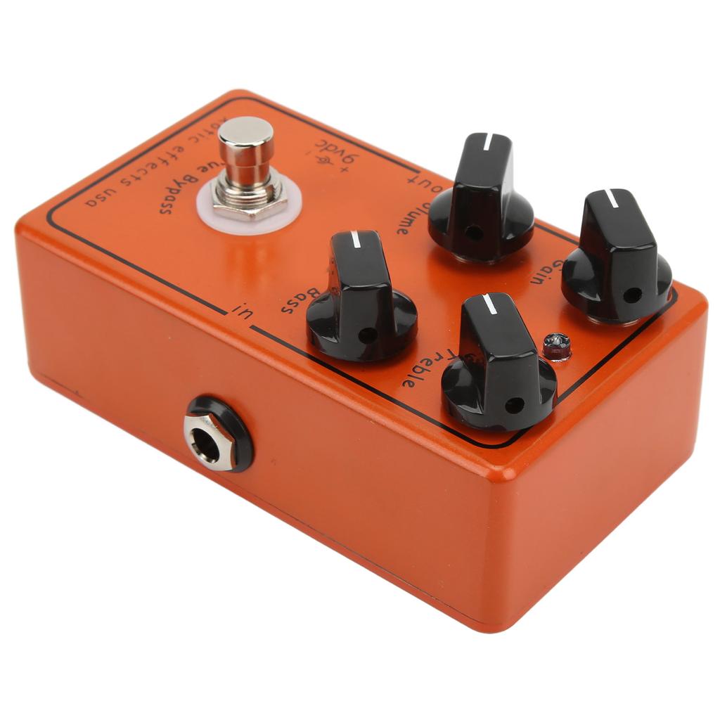 Педаль эффектов Overdrive Электрогитара Предусилитель Эффекты True Bypass Эффектор Аксессуары