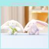 Soft And Cuddly Rabbit Plush Toy Keychain Cute Bunny Doll For Gifts And Accessories