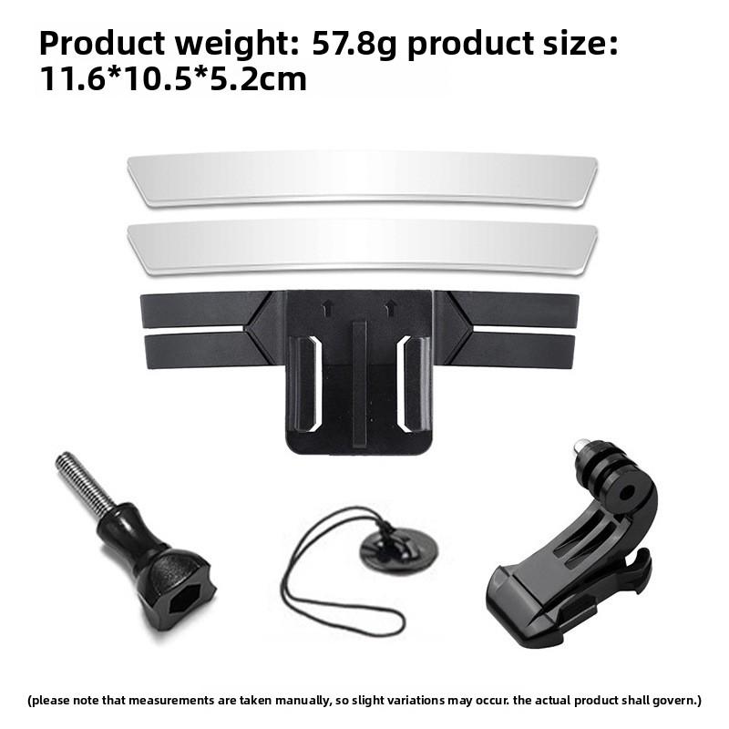 GoPro Motorcycle Helmet Paste Quick Plug Chin Bracket Sports Camera Accessories DJI Insta36 Riding Accessories