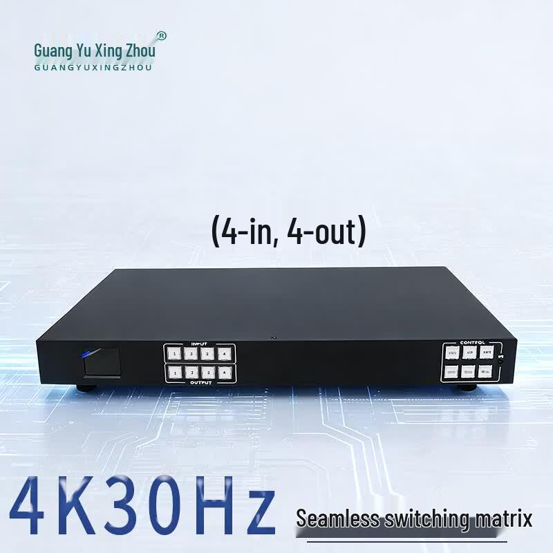 Guangyu Xingzhou GY-WF44 4K HDMI 4x4 Бесшовный Матричный Коммутатор