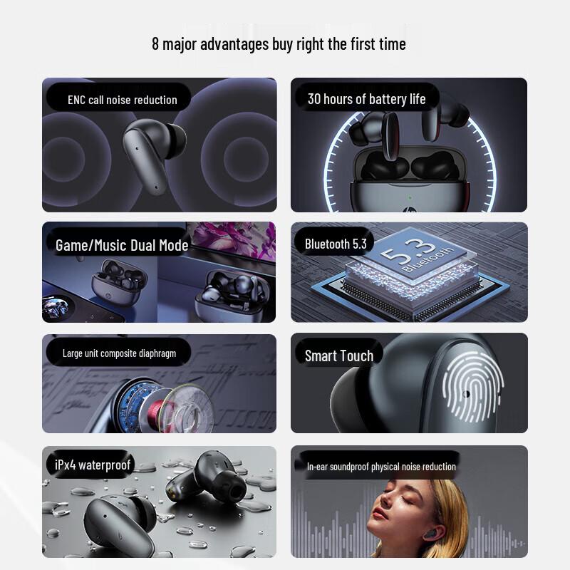 HP H10I True Wireless Bluetooth Earbuds