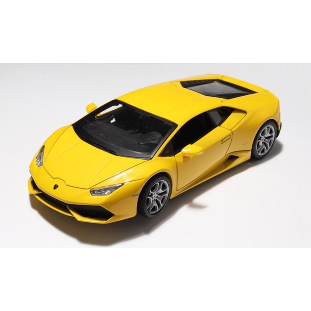 Майсто 1:24 Lamborghini Huracan LP 610-4 Металлическая модель автомобиля, Желтый
