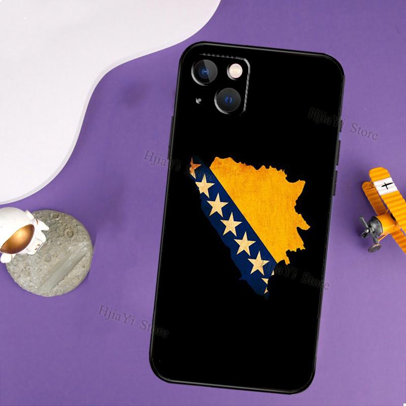 Босния и Герцеговина Чехол-сердце для iPhone 14 13 Pro X XS Max XR 7 8 Plus Чехол для iPhone 14 12 Mini 11 Pro Max SE 2020