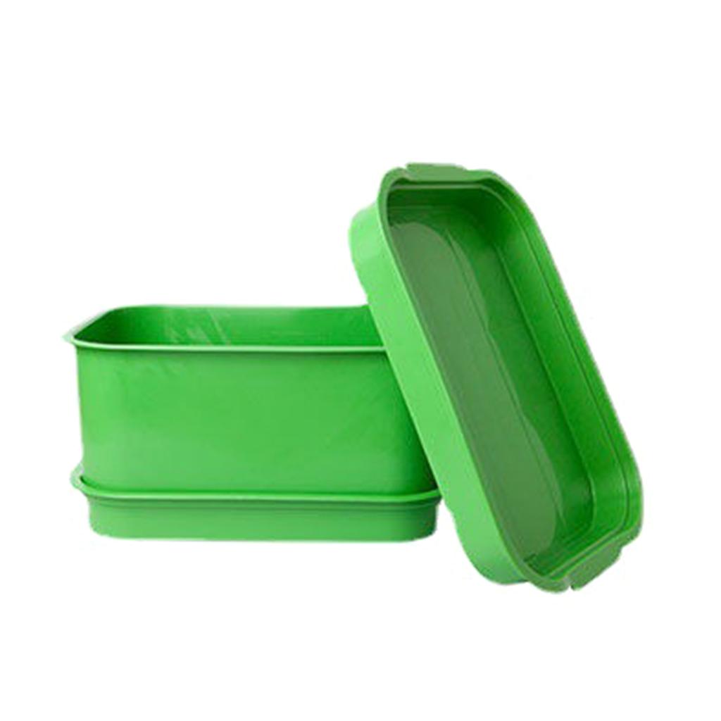 Plastic Sprouting Tray Kit Microgreens Growing Trays for Sprouting Seeds Beans Wheatgrass Sprout Maker Container