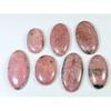 26-35MM натуральный родонит 7 шт овальный кабошон россыпью натуральный драгоценный камень лот SK-1621
