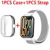Nylon Loop Strap + TPU Case Cover for Redmi Watch 4 SmartWatch Sport Watchband Bracelet for Redmi Watch5 Wristband Shell