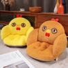 Funny Chicken Seat Cushion Plush Toys Pillow Soft Simulation Cute Plushie Dolls Stuffed Animal for Boys Girls Festival Gifts