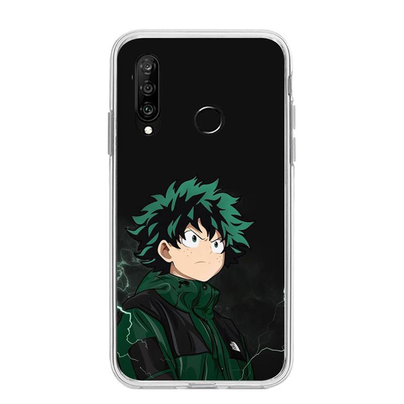 Чехол для телефона My Hero Deku для Huawei P20 P40 Lite P30 Pro P Smart 2019 Nova 3e 6 Se, силиконовый прозрачный мягкий чехол