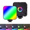 RGB Заполняющий Свет Портативный Светодиодный Свет Видео Мини Заполняющий Свет Прямая Трансляция Фотосъемка Для Камеры Смартфона Ноутбука Селфи Регулируемая RGB Лампа