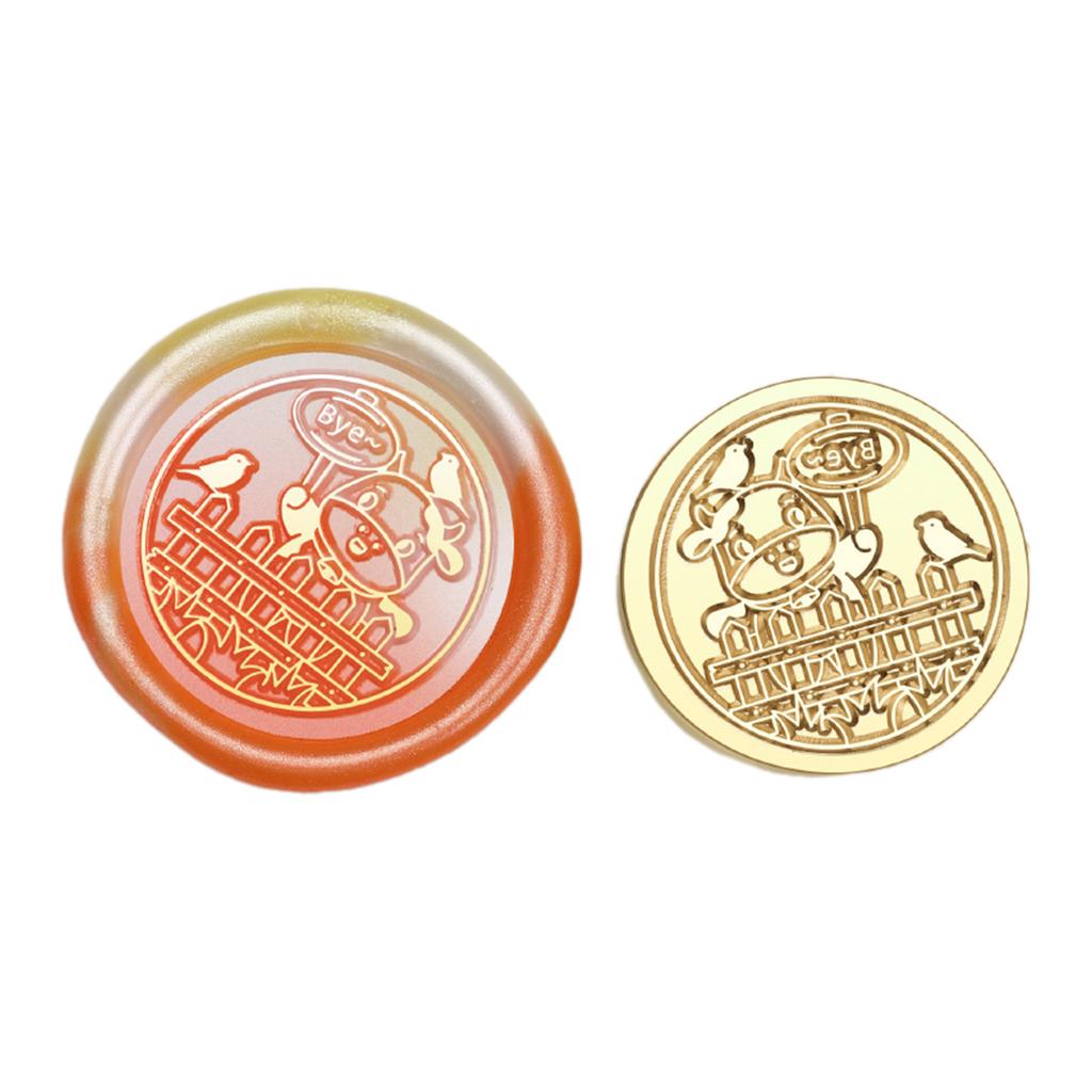 Lovely Dogs Sealing Wax Stamp Animal Series Wax Seal Stamp Brass Head Seal Stamp for Cards Scrapbooking Decoration