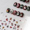 Xmas Nail Charms Christmas Nail Stickers Nail Art Supplies Christmas Nail Decorations  Nail Salon