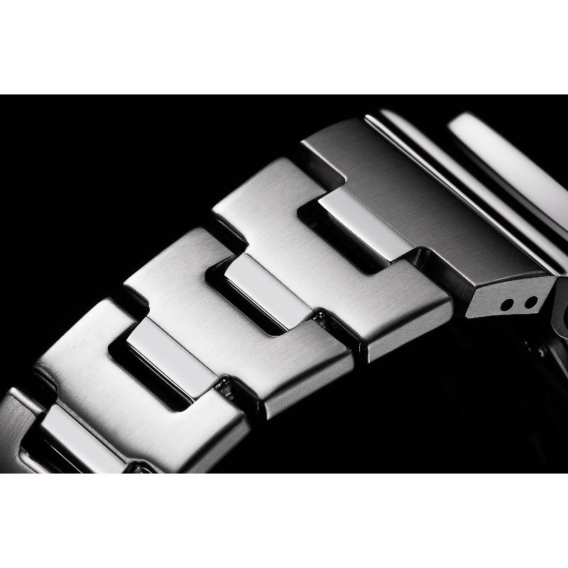 Casio Мужские часы G-SHOCK из нержавеющей стали, водонепроницаемость 200 м, аналоговые, ударопрочные, кварцевые, GM-2110D-2B