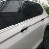 Для VW Volkswagen Tiguan 2017 2018 MK2 ABS углеродное волокно, крышка боковой ручки двери, накладка, автоаксессуары