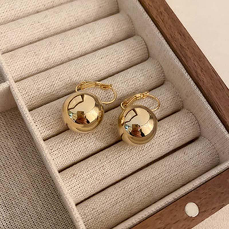 Металлические серьги-пусеты в геометрическом стиле, нишевые, простые, универсальные, модные, высокого класса