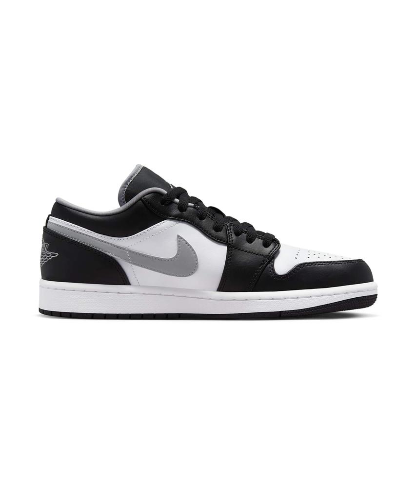 Nike Air Jordan 1 Low M - Черный:белый:Серый с частицами / 553558-040