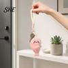 Plush Seal Bag Charm Magnetic Keychain, Cute Stuffed Animal Keyring, Soft Waxy Pendant Plushie for Purse, Fridge Magnet Gift Girls Pair Toy