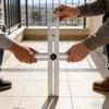 Керамическая плитка Отверстие Локатор Портативный Нержавеющая сталь Регулируемый Направляющая Мрамор Пробивка Инструмент Для Керамики Мрамора Дерева Стекла Пола