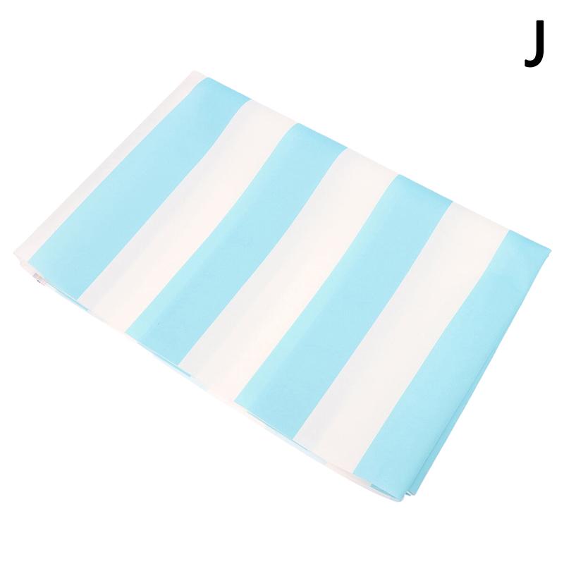 420D Striped Print Oxford Fabric Waterproof Fabric Canopy Tent Umbrella Cloth Pu Coated 50X150Cm Sunshade