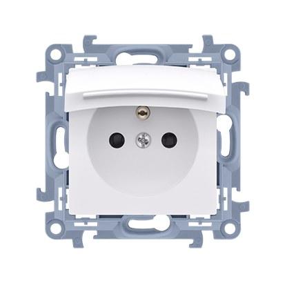 Plug socket for IP44 version WITHOUT SEAL (for multiple frames)
