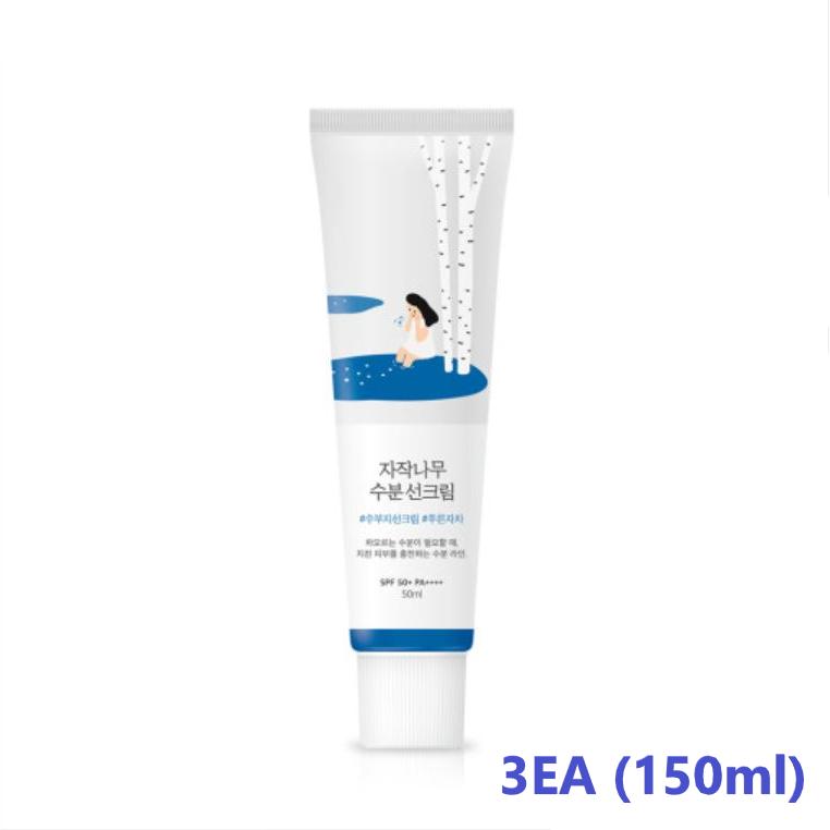 ROUND LAB Увлажняющий солнцезащитный крем Birch 50 мл SPF 50+, PA++++