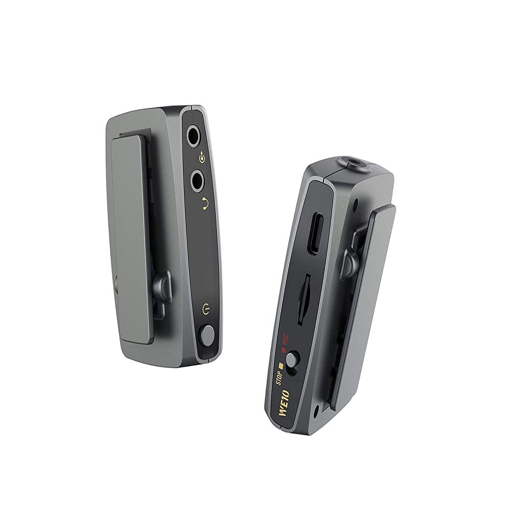 Беспроводная микрофонная система MIRFAK Audio WE10, микрофон для связи в комплекте, петличный микрофон MFA13 [] 2,4 ГГц Встроенный