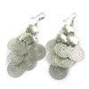 [N9906] - Silver 'Carmen' Designer Earrings