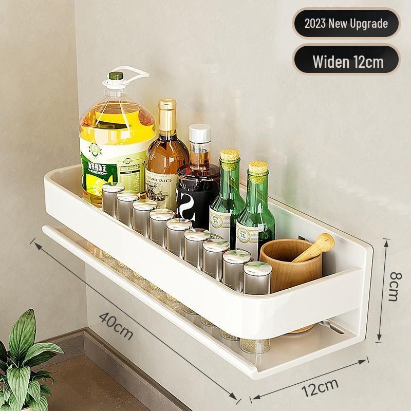 Настенная полка для специй Gao Wenhai без сверления - Кухонные полки для хранения