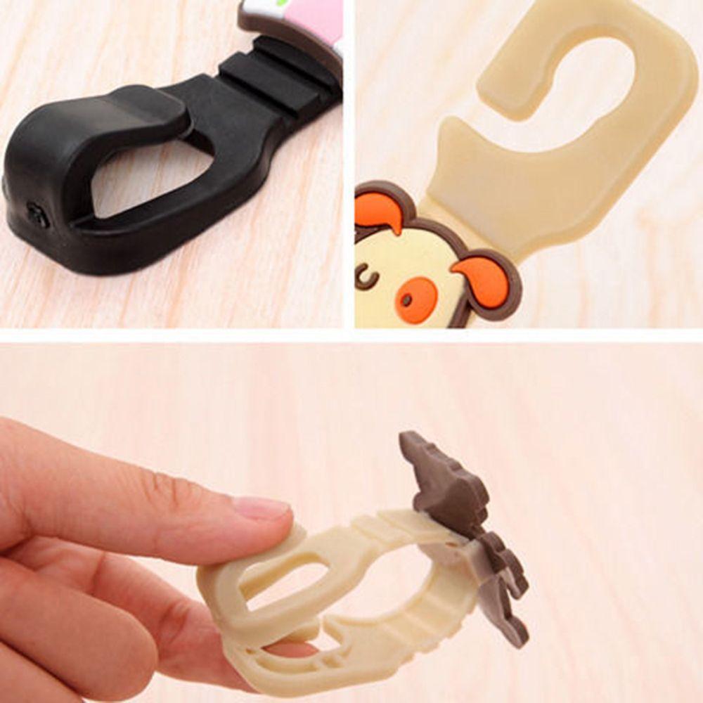 Крепление на подголовник, автомобильный зажим, автомобильный крючок, органайзер, крючок для автомобильного сиденья, зажим для спинки заднего сиденья, автомобильный мультяшный крючок