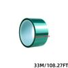 Green Polyester Hi-Temp Masking Tape PET Tape With Silicone Adhesive, Ideal For Painting, Powder Coating, Circuit Boards