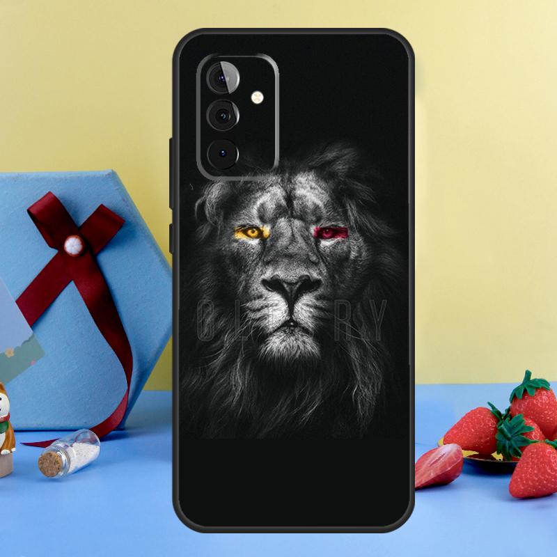 Чехол «Свирепый Лев» для Samsung Galaxy A13 A33 A53 A16 A17 A54 A34 A14 A15 A35 A55 A52 A12 A32 A26 A36 A56