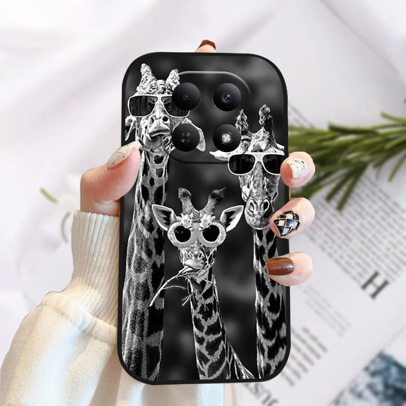 Ударопрочный чехол для Xiaomi Redmi Note 15 Pro Plus Pro+ Роскошный мягкий силиконовый ТПУ задняя крышка для Redmi Note15 Fundas Note15Pro Capa