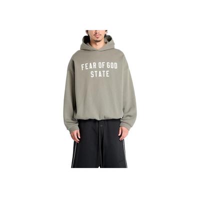 Fear of God Essentials Худи 90-х Мох Мужские Топы Бежевый 192SP256217F