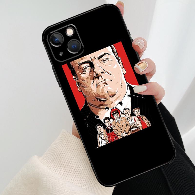 Чехол для телефона 'Клан Сопрано' для iPhone 17 Pro Max 16 15 11 13 12 14 Pro Max mini 15 16 Plus 16e 17 Air Cover