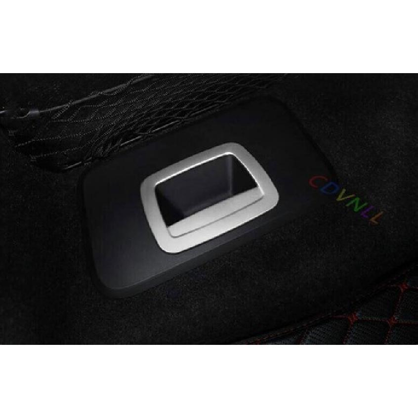 Серебристая стальная накладка на ручку задней двери багажника для BMW 5 серии G30 2018-2022