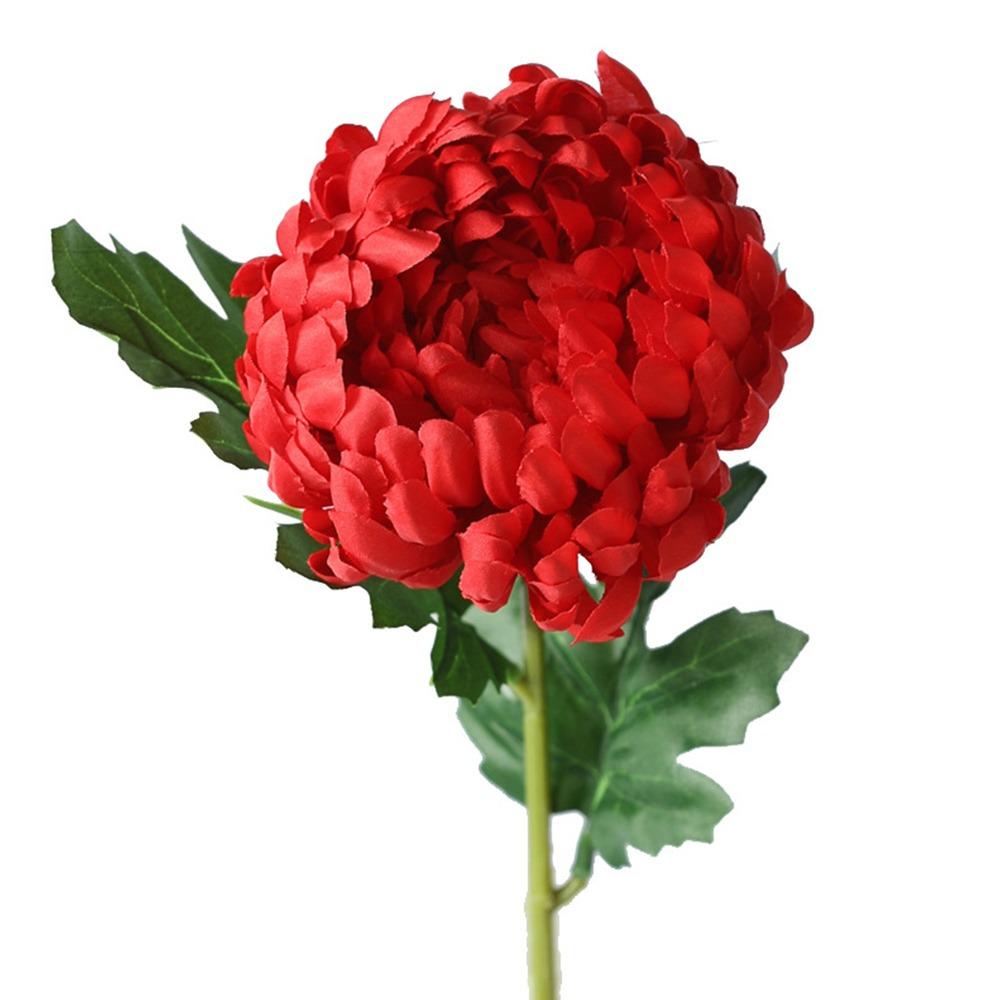 Сделай сам Реалистичная Хризантема Многоцветный Искусственный Цветок НОВЫЙ Цветочная Композиция Украшение для Дома