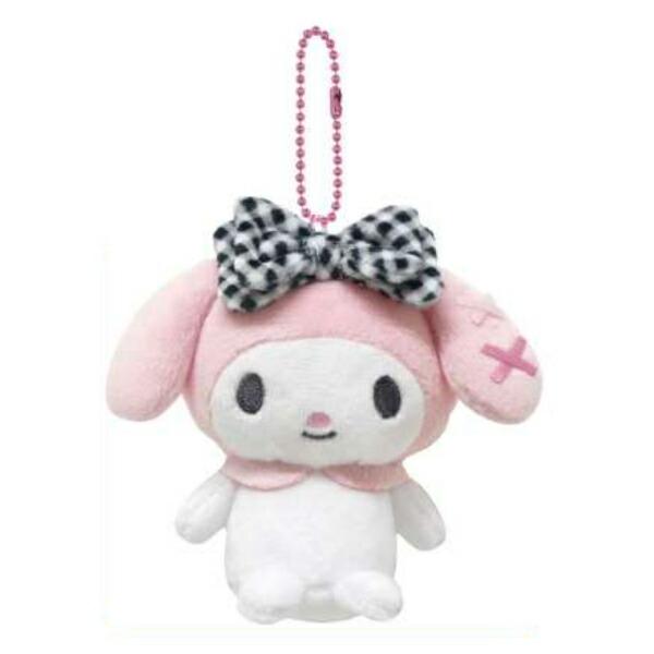 Sanrio My Melody Matching Gingham Check Series Ball Chain Mascot