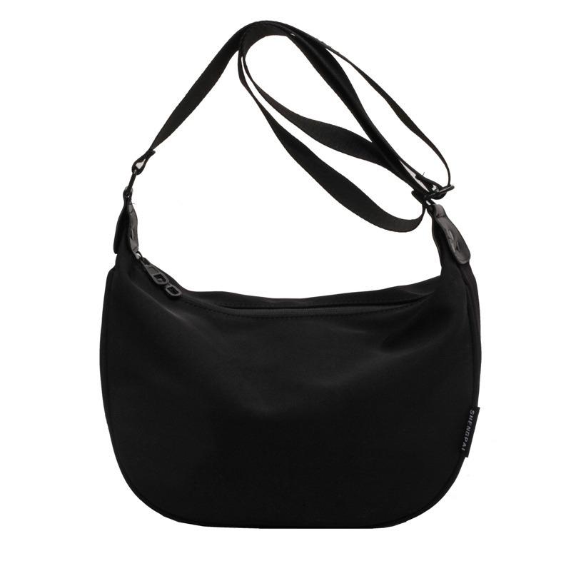 Ladies Slouchy Crescent Bag Niche Minimalist Crossbody Dumpling Bag Sport Casual Large Capacity Single Shoulder Bag