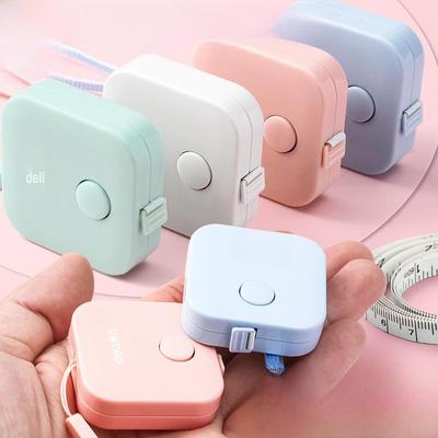 Мини-рулетка с выдвижной рулеткой - 1,5 м Портативная мягкая линейка-брелок