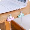 2 Pcs Headphone Headset Wire Wrap Cord Organizer Cable Collector Silica