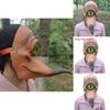 One Eyed Monster With A Long Mouth Monster Latex Mask For Cosplay And Festival Decor