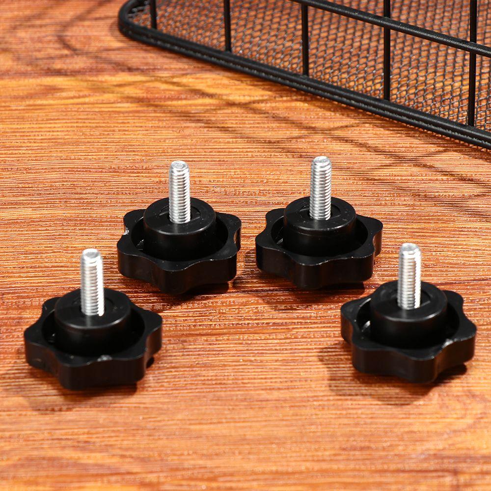 Machinery Latche Clamping Nut M6 M8 Thumb Screw Star Shaped Head Knob Carbon Steel Star Knobs Grips